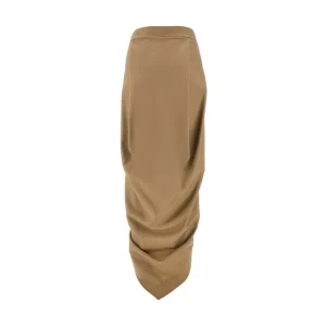 Hot Wool convertible draped skirt Skirts