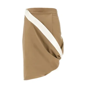 Hot Wool convertible draped skirt Skirts