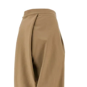 Hot Wool convertible draped skirt Skirts