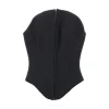 Sale Wool corset with front zip Tops