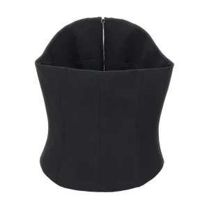 Sale Wool corset with front zip Tops