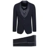 Online Wool crepe Soho tuxedo suit Suit
