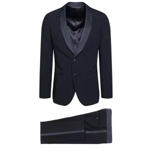 Online Wool crepe Soho tuxedo suit Suit
