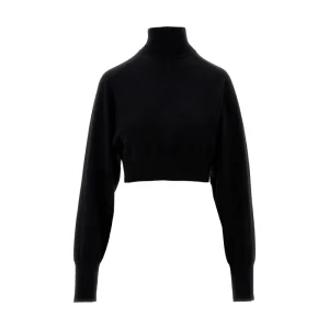 Online Wool cropped sweater Knitwear