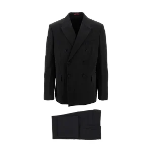 New Wool double-breasted suit Suit