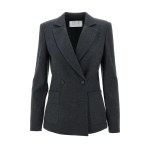 Discount Wool jersey double-brasted jacket Jackets