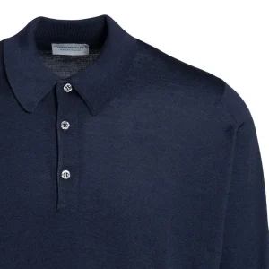 Discount Wool knitted polo shirt Knitwear