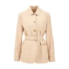 Discount Wool saharienne jacket with belt Jackets