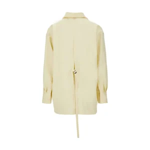 Online Wool shirt with back slit Shirts