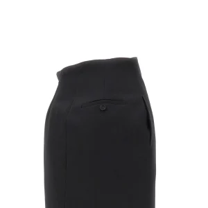 Outlet Wool skirt with turned-down waist Skirts