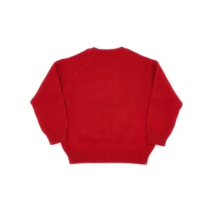 Outlet Wool sweater with bear embroidery Kids/BOY Clothing