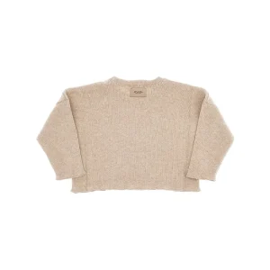 Discount Wool-blend cropped sweater Kids Clothing