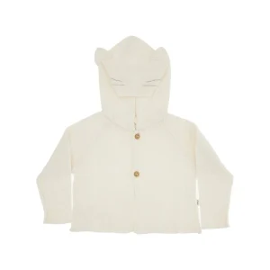 Discount Wool-blend hooded cardigan Kids Clothing