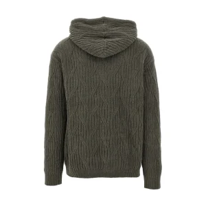 Clearance Wool-blend hooded sweater Knitwear