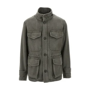 Discount Wool-blend Safari jacket Jackets
