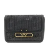 Hot Woven leather bag with chain Shoulder Bags