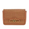 Clearance Woven leather bag with chain Shoulder Bags