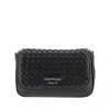 Outlet Woven leather mini bag with chain strap Mini Bags