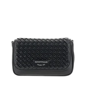 Outlet Woven leather mini bag with chain strap Mini Bags