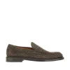 Fashion Woven suede leather loafers Loafers