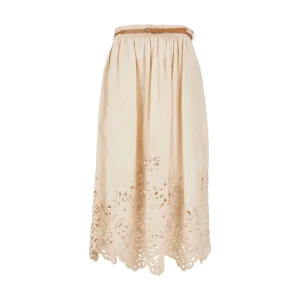 Discount Wylie' linen midi skirt Skirts